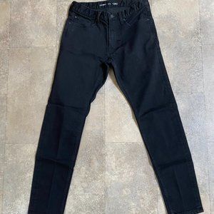 Old Navy Men's Black Jeans, 30 x 32, Relaxed Slim Taper with Built-In Flex